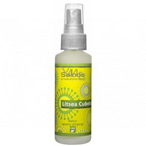 Saloos Natur Aroma Airspray Litsea Cubeba - Vavrín kubébový bytový sprej podporuje duševnú sviežosť a aktivuje myslenie 50 ml