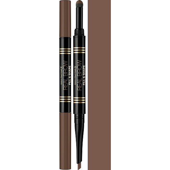 Max Factor Real Brow Fill & Shape Brow Pencil ceruzka na obočie 002 Soft Brown 0,6 g