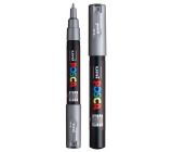Posca Univerzálny akrylátový popisovač 0,7 - 1 mm Strieborná PC-1M