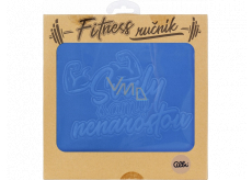 Albi Fitness uterák Svaly samy nenarastú modrý 90 x 50 cm
