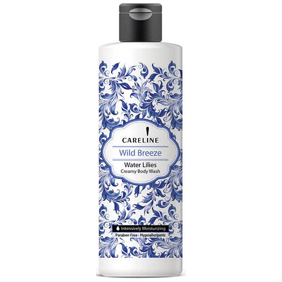 Careline Wild Breeze - Čerstvý vánok krémový sprchový gél 525 ml