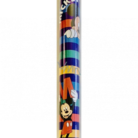 Zöwie Darčekový baliaci papier 70 x 200 cm Disney color stripes - Mickey Mouse