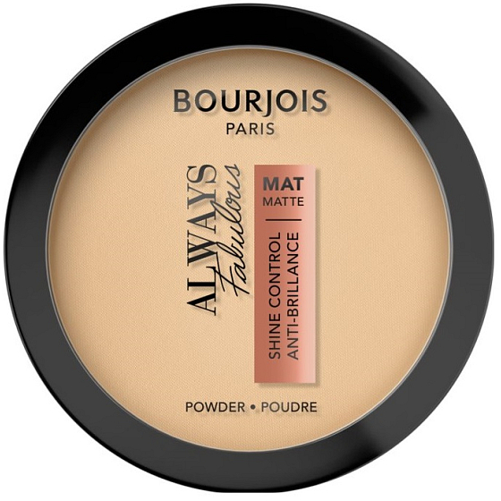 Bourjois Always Fabulous kompaktný zmatňujúci púder 115 Golden Ivory 10 g