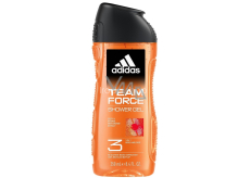 Adidas Team Force 3v1 sprchový gél na telo, vlasy a pokožku pre mužov 250 ml