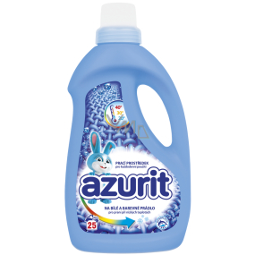 Azurit Univerzálny tekutý prací prostriedok na biele a farebné oblečenie na pranie pri nízkych teplotách 25 dávok 1000 ml