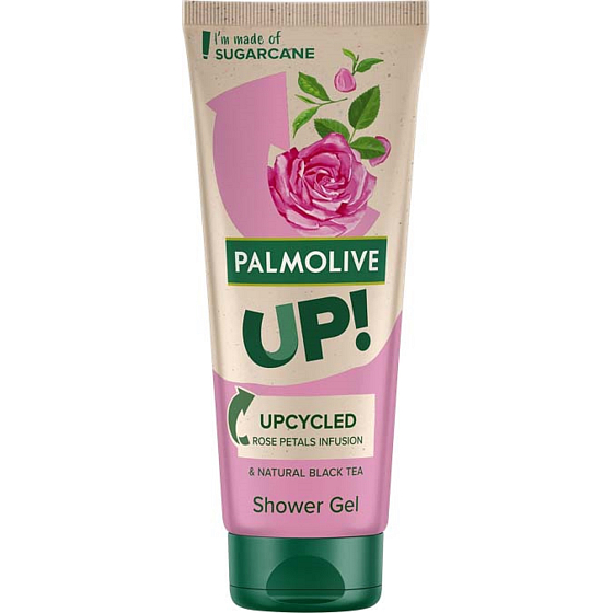 Palmolive UP! Okvetné lístky ruží a prírodný čierny čaj - sprchový gél Rose & Black Tea 200 ml