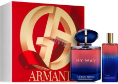 Giorgio Armani My Way Le Parfum plniteľný flakón 90 ml + parfumovaná voda 15 ml, darčeková sada pre ženy