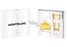 Montblanc Signature Absolue parfumovaná voda 50 ml + telové mlieko 100 ml, darčeková sada pre mužov
