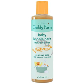 Childs Farm Baby Oat Derma perličkový kúpeľ bez parfumácie na suchú a svrbiacu pokožku so sklonom k ekzémom 250 ml