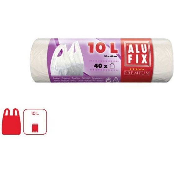 Alufix Pytle na odpadky s uchy 10 l (40 ks)