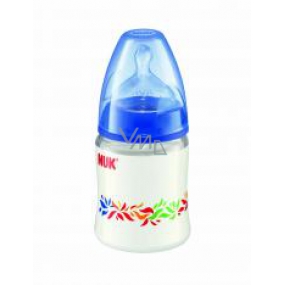 Nuk Fľaša plastová savička silikón veľkosť M = mlieko 150 ml