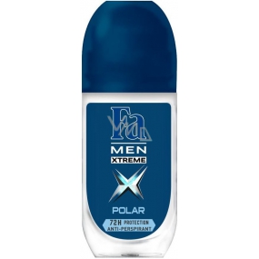 Fa Men Xtreme Polar guličkový dezodorant roll-on pre mužov 50 ml