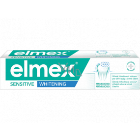 Elmex Sensitive Whitening zubná pasta s bieliacimi účinkami 75 ml
