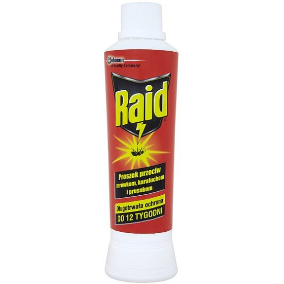Raid Prášok na hubenie mravcov a švábov 250 g