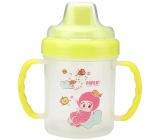 Baby Farlin Magic Cup hrnček netečúci s tvrdým náustkom 6+ mesiacov rôzne farby 200 ml AET-CP011-B