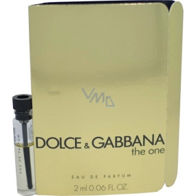 Dolce & Gabbana The One Female toaletná voda pre ženy 2 ml, vialka