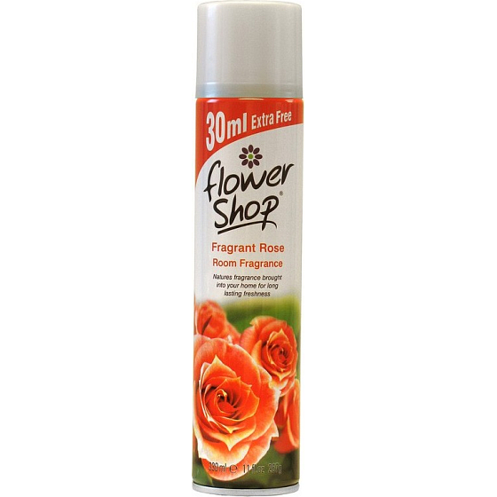FlowerShop Fragrant Rose osviežovač vzduchu 330 ml