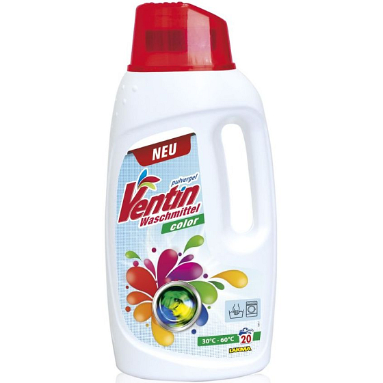 Ventini Color 2v1 prací gél na farebné prádlo 20 dávok 1,4 l