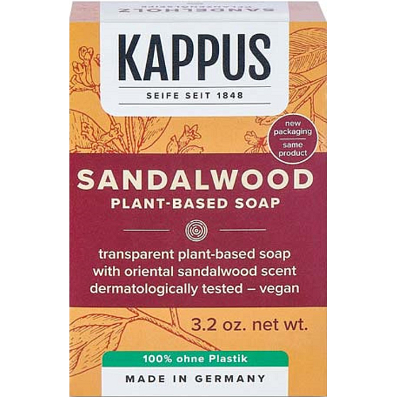 Kappus Sandelholz - Santalové drevo toaletné mydlo 100 g