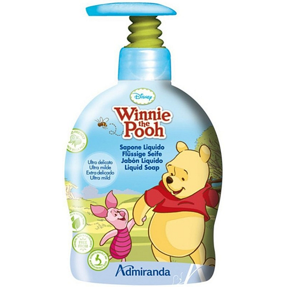 Disney Medvedík Pú tekuté mydlo dávkovač 300 ml