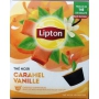 Lipton Black Tea Caramel & Vanilla - Karamel a vanilka aromatizovaný čierny čaj kapsule Dolce Gusto 12 kusov 33,6 g