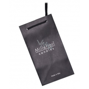 Millefiori Milano Taška papierová čierna na sviečky 1 kus