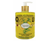 Jeanne en Provence Verveine Agrumes - Verbena a Citrusové plody umývací gél na ruky dávkovač 500 ml