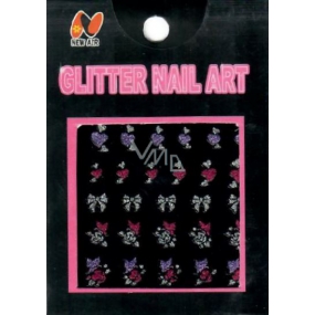 Absolute Cosmetics Nail Art samolepiace nálepky na nechty 10100 GNA-1 1 aršík
