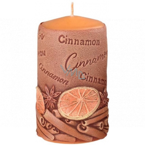 Emóciám Škorica Cinnamon vonná sviečka valec 60 x 110 mm