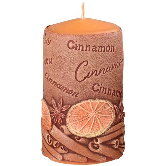 Sviečky Cinnamon Sviečka s vôňou škorice vo valci 60 x 110 mm