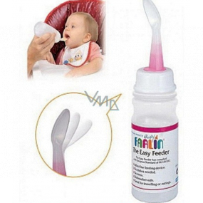 Baby Farlin Dojčenská fľaša s lyžičkou 180 ml