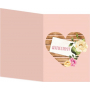 Nekupto Blahoželanie k svadbe Svadobná torta 115 x 170 mm 3609 J