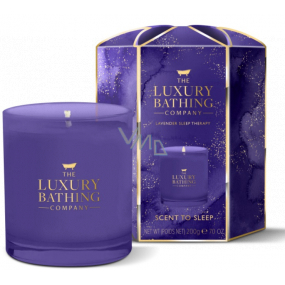 Grace Cole Lavender Sleep Therapy vonná sviečka v darčekovom balení 200 g