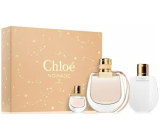 Chloé Nomade parfumovaná voda 75 ml + parfumovaná voda 5 ml + telové mlieko 100 ml, darčeková sada pre ženy