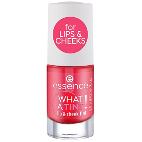 Essence What a tint! farba na pery a líca 02 Coral Sunset 4,9 ml