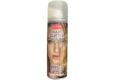 Zo Cool Glitter Sprej glitre na vlasy a telo Gold 125 ml