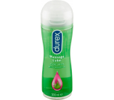 Durex 2v1 Massage Lube Aloe Vera intímny masážny a lubrikačný gél 200 ml