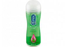 Durex 2v1 Massage Lube Aloe Vera intímny masážny a lubrikačný gél 200 ml