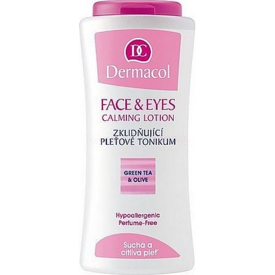 Dermacol Face & Eyes Calming Lotion upokojujúce pleťové tonikum 200 ml
