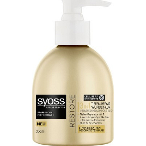 Syoss Supreme Selection Restore hĺbková intenzívna regenerácia kúra na vlasy 200 ml