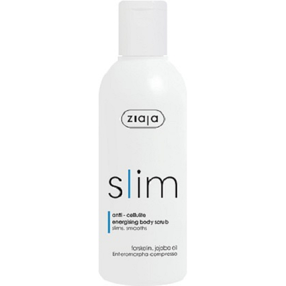 Ziaja Slim Anti-Cellulite Energising energizujúci telový peeling 200 ml