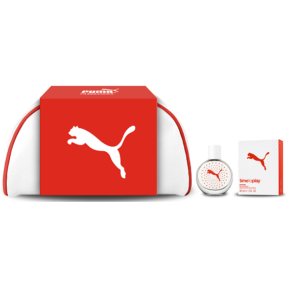 Puma Time To Play Woman toaletná voda 40 ml + taška, darčeková sada
