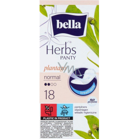 Bella Herbs Plantago hygienické obrúsky 18 kusov