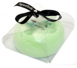 Fragrant Appleliscious Glycerínové mydlo masážne s hubou naplnenou vôňou parfumu DKNY Green Apples vo farbe svetlo zelenej 200 g