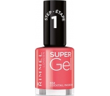 Rimmel London Super Gel lak na nechty 032 Cocktail Passion 12 ml