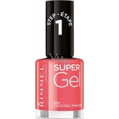 Rimmel London Super Gel lak na nechty 032 Cocktail Passion 12 ml