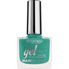 Deborah Milano Gél Effect Nail Enamel gélový lak na nechty 37 Emerald Green 11 ml