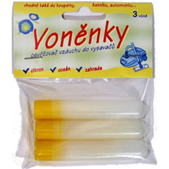 Štýl Voněnky do vysávača - osviežovač vzduchu 3 kusy