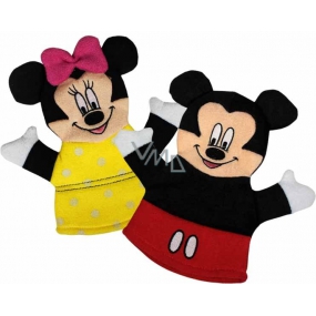 Disney Mickey Mouse & Minnie umývací špongia pre deti 22 x 21,3 x 1,5 cm 1 kus