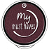 Essence My Must haves Eyeshadow očné tiene 18 Black As A Berry 1,7 g